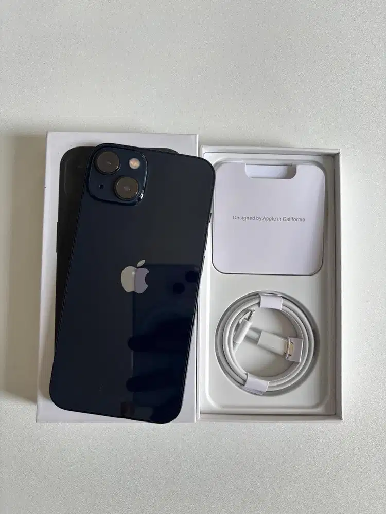 IPHONE 13 256GB -RESMI FULLSET LIKE NEW