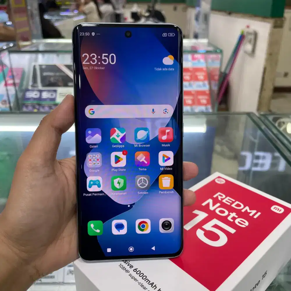 Xiaomi Redmi Note 15 4G ram 8gb+8gb/256gb baru garansi resmi