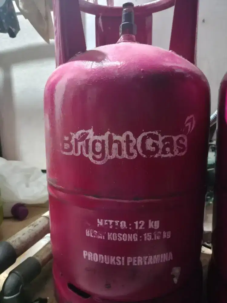 Tabung bright gas 12kg pink
