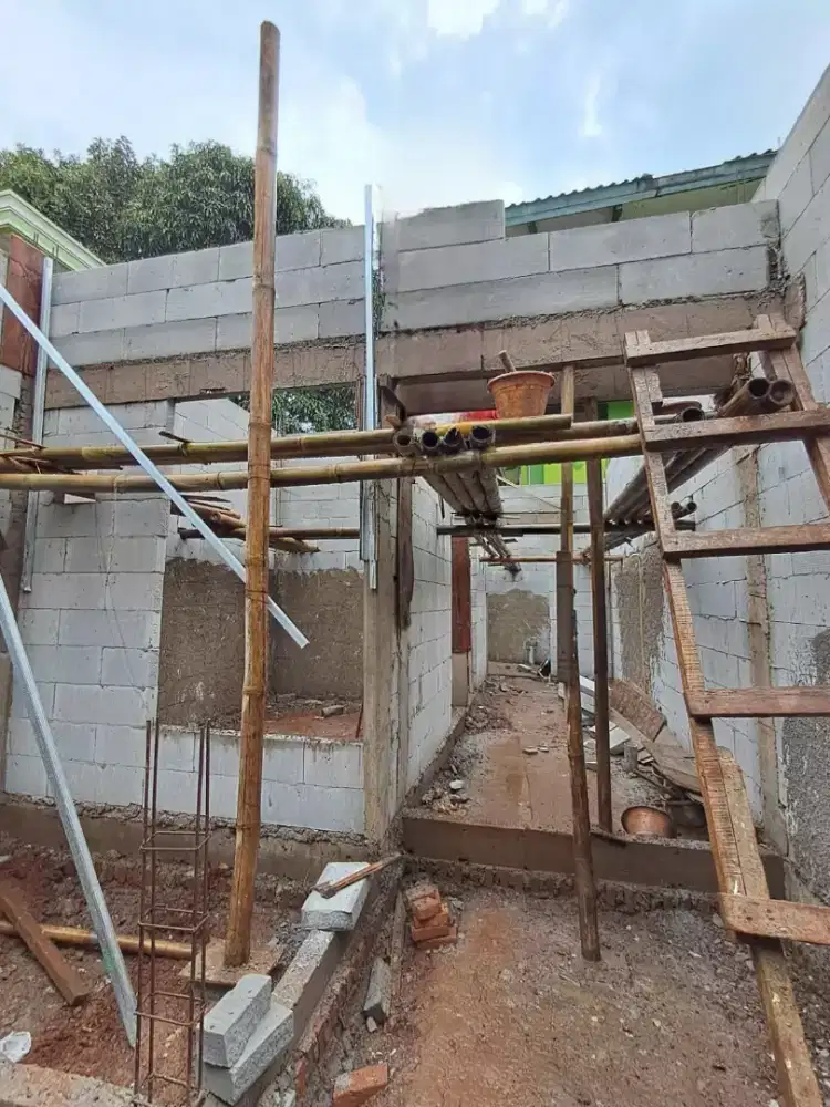 Jual rumah siap huni on progress