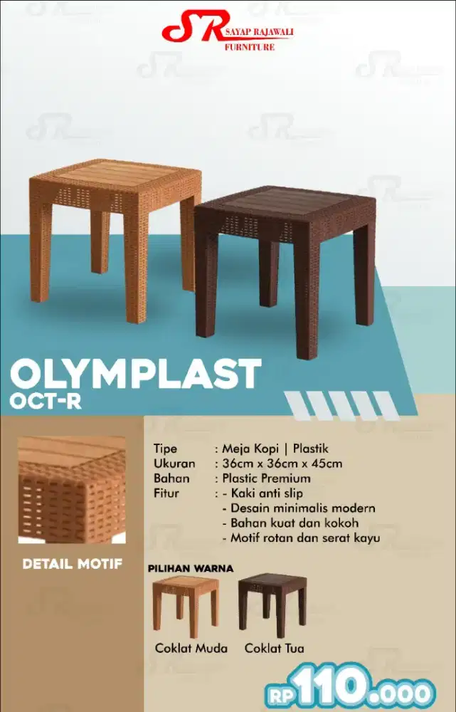 Aneka Meja Plastik Napolly Dan Olymplast Murah Area Jogja (dwi)
