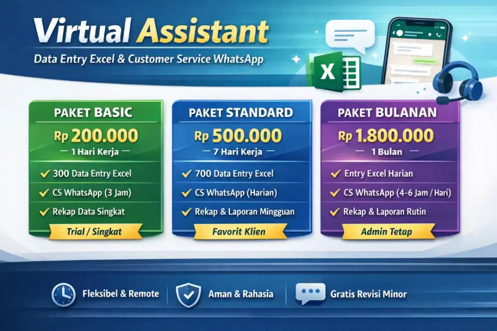 Jasa admin online shop