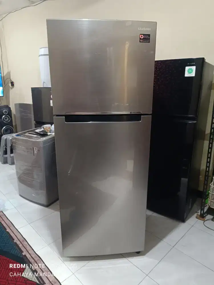 Samsung rt 38 kulkas inverter jumbo ori mulus 90%
