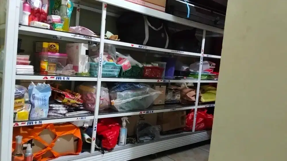 Etalase 2METER kaca tebal