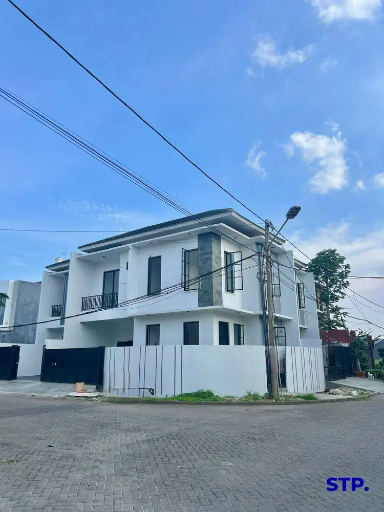 American Style - Rumah hoek Galaxi Bumi Permai Araya tahap 2