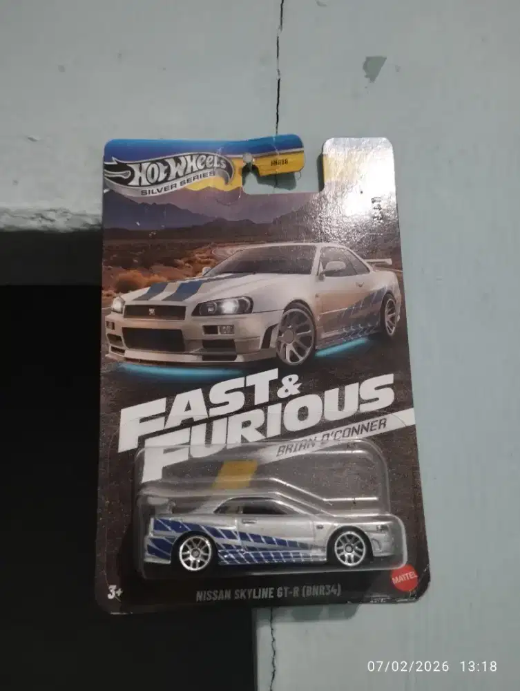 Hotwhell nisan skyline gt-r(bnr-34)