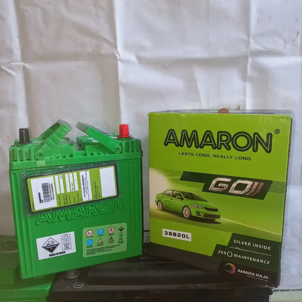 AKI BARU MERK AMARON 35 AMPERE