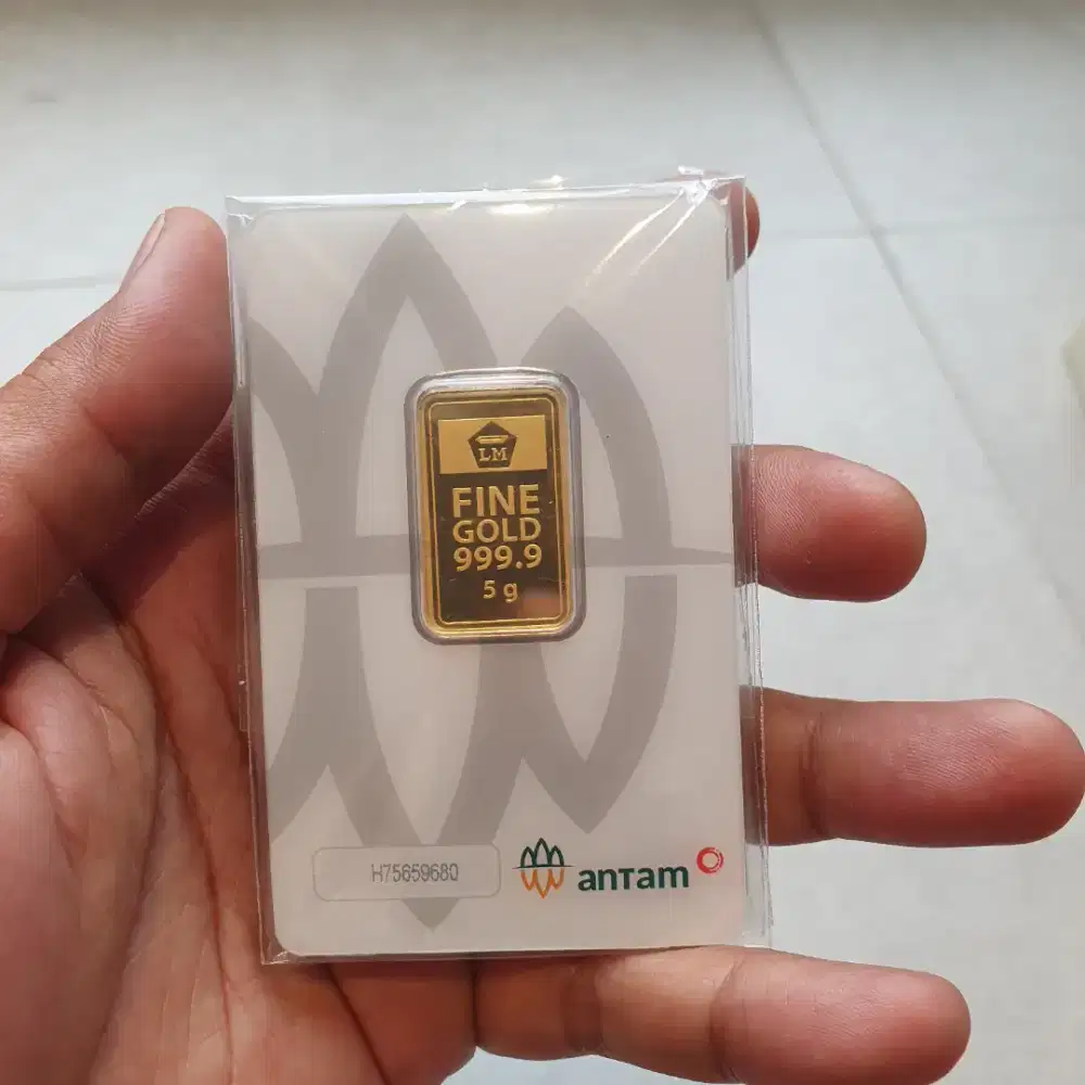 Emas Logam Mulia Antam 5 gr gram 2026 Surabaya Sidoarjo Gresik