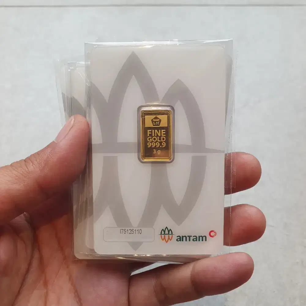 Emas Logam Mulia Antam 3 gr gram 2026 Surabaya Sidoarjo Gresik