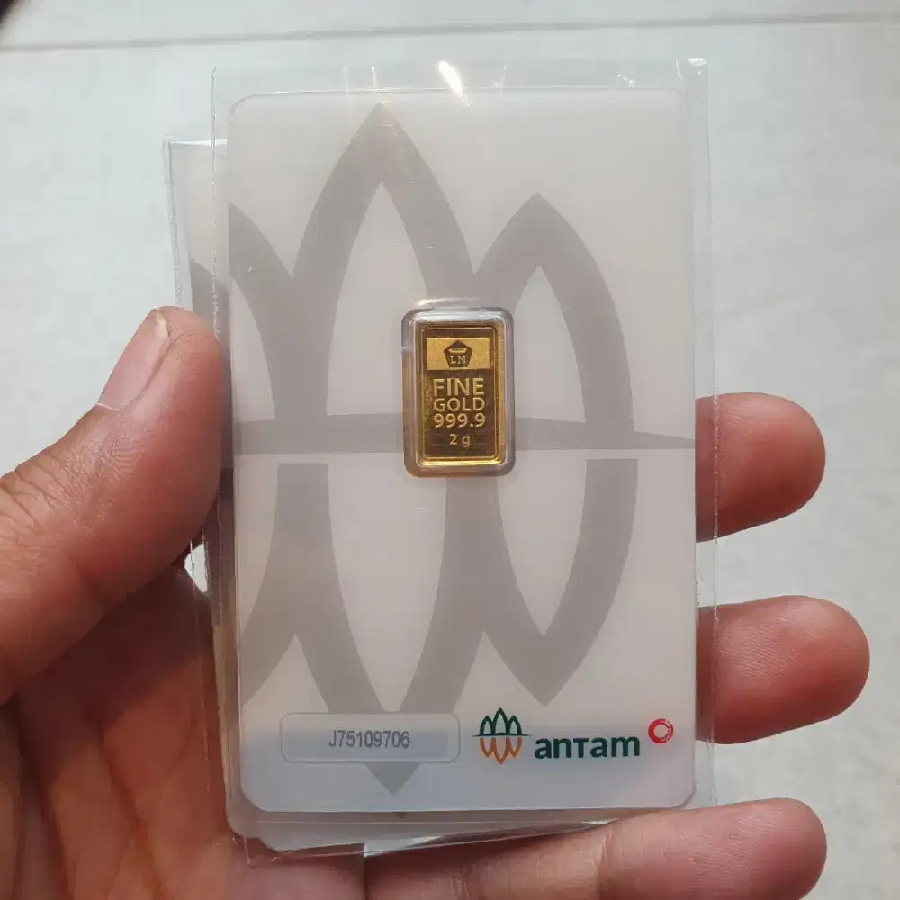 Emas Logam Mulia Antam 2 gr gram 2025 Surabaya Sidoarjo Gresik