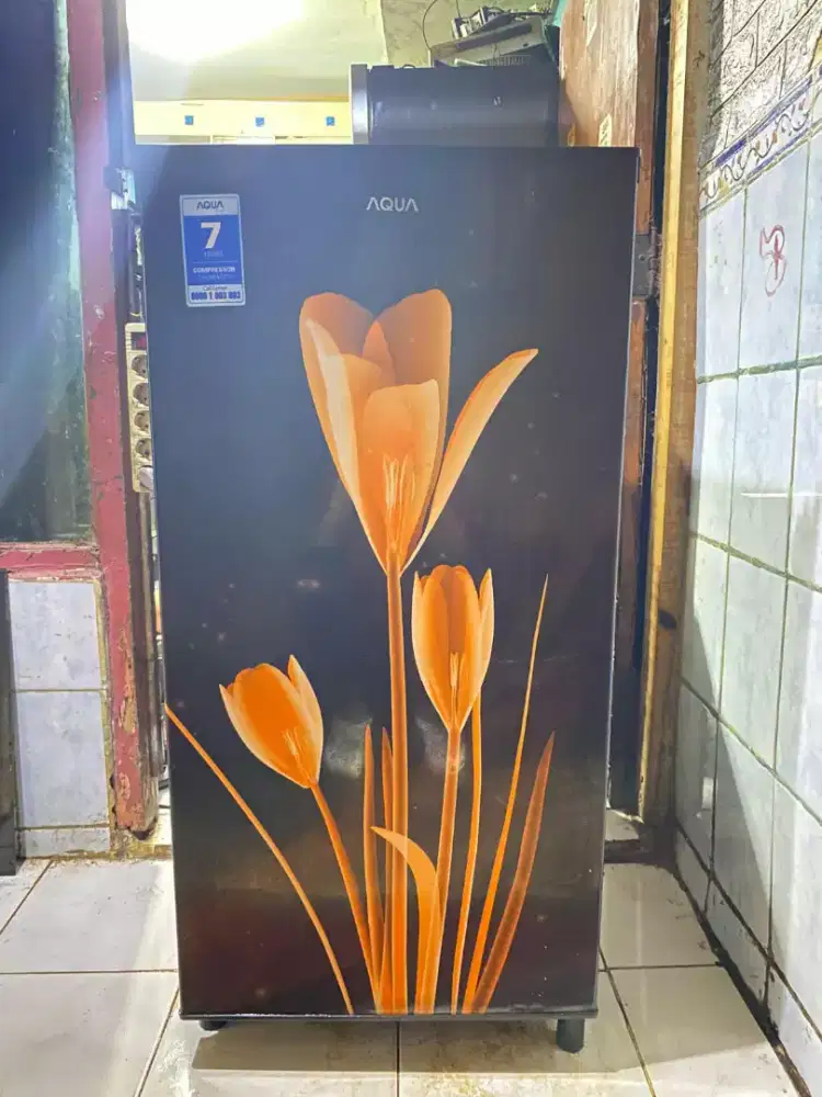 Kulkas 1pintu merk Aqua