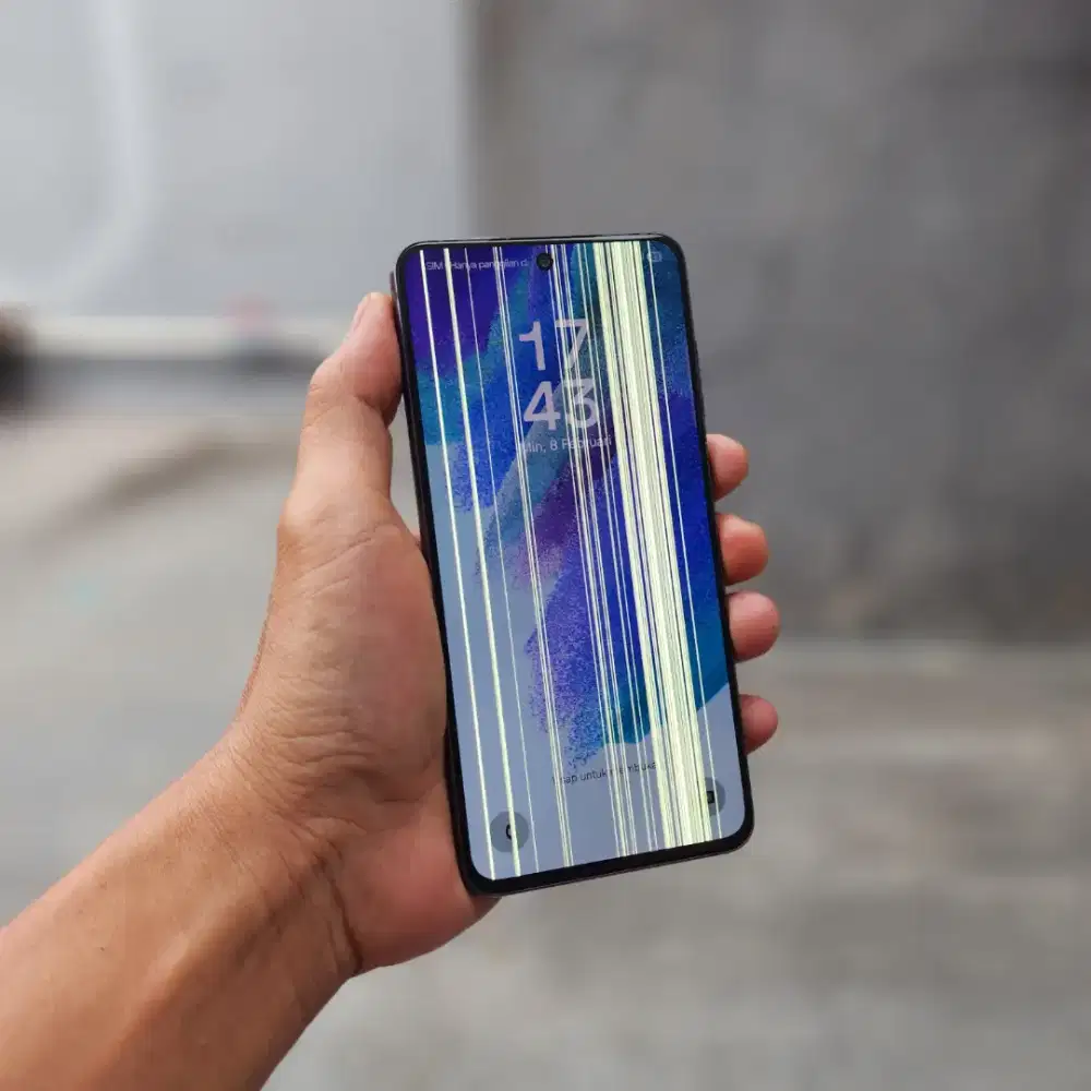 SAMSUNG GALAXY S21 FE 5G SEIN 8/256 GB MINUS LCD FUNGSI 100% NORMAL