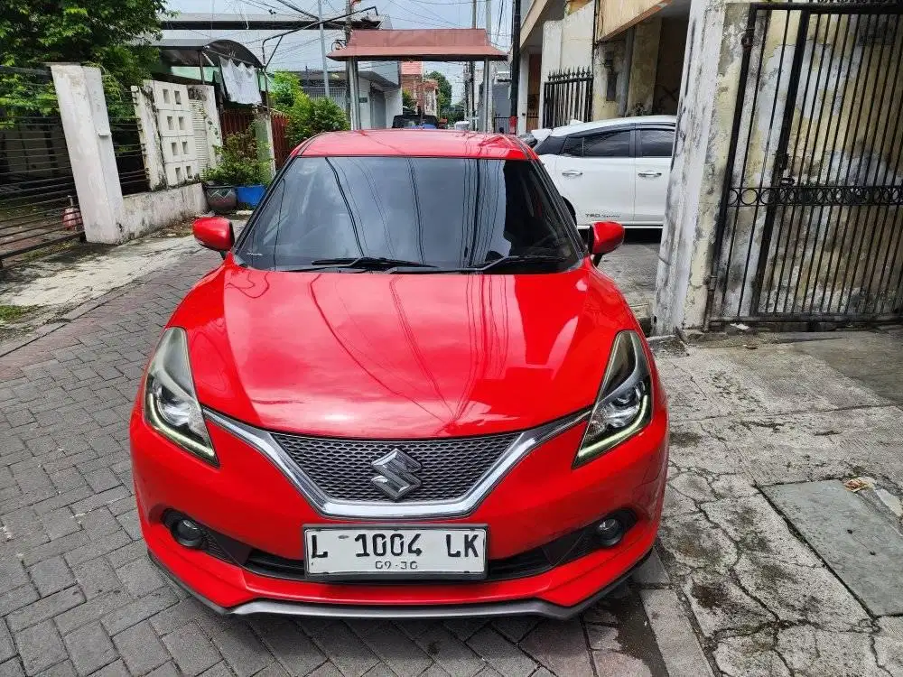 SUZUKI NEW BALENO 1.5 MANUAL FACELIFT 2018 MERAH SURABAYA