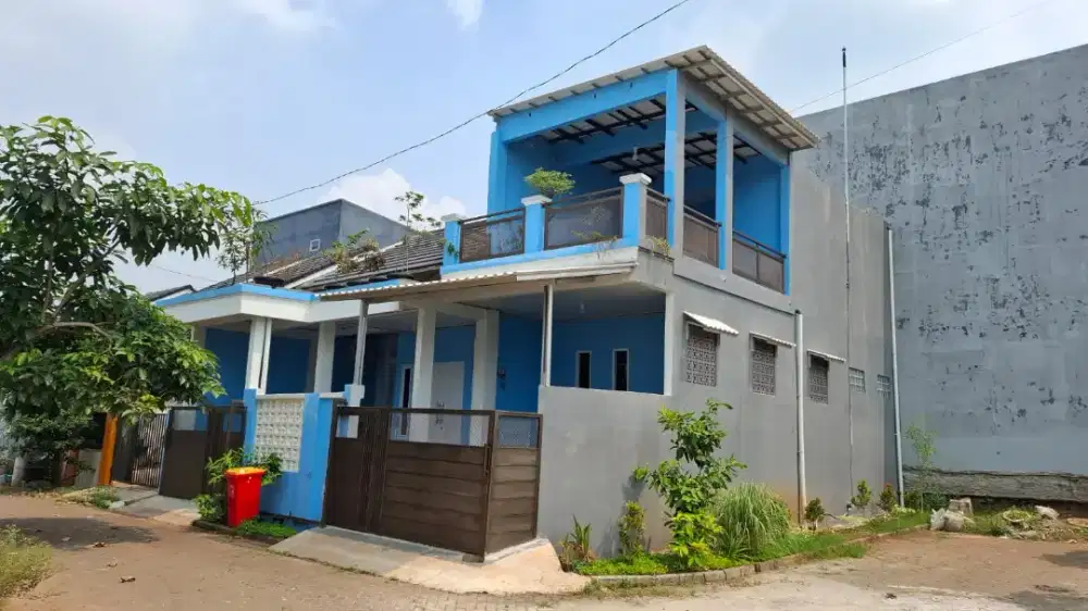Dijual Rumah 2 Lantai Siap Huni Grand Nusa Indah Cibubur View Danau