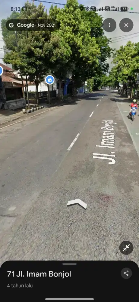 Dijual rumah harga tanah lokasi strategis bisa nego