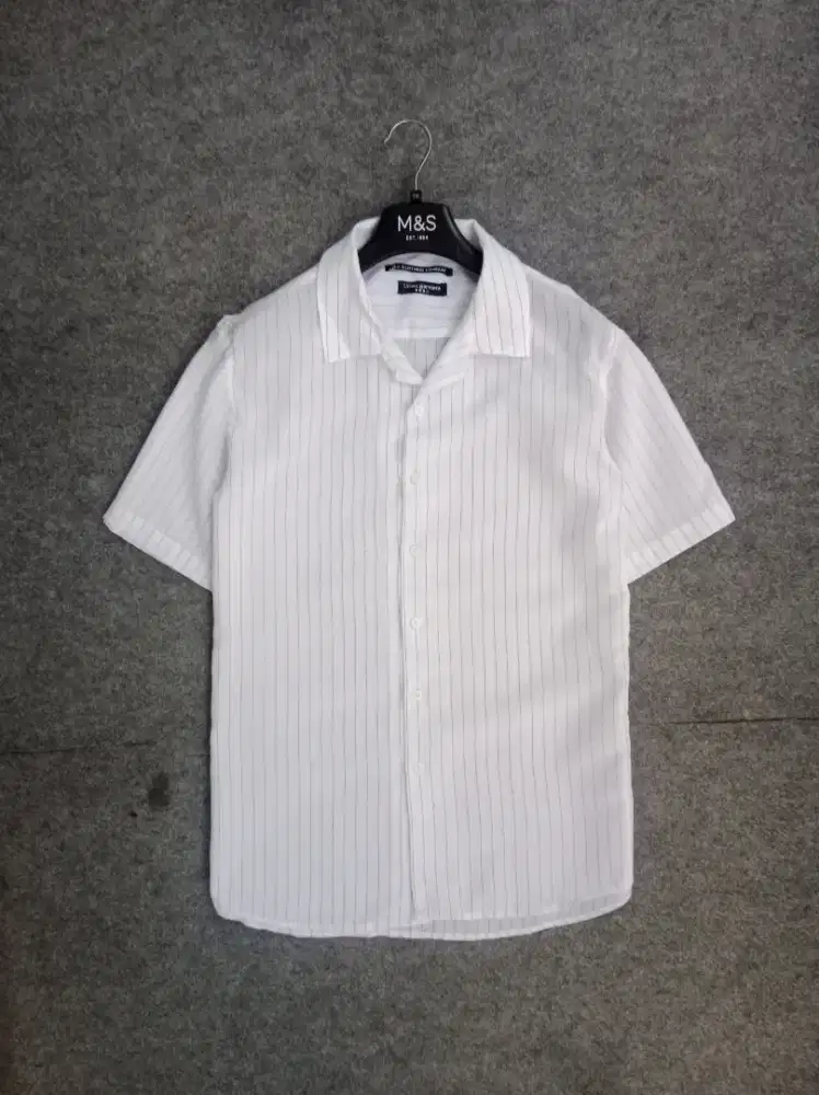 Kemeja casual salur NJ clhonting size L