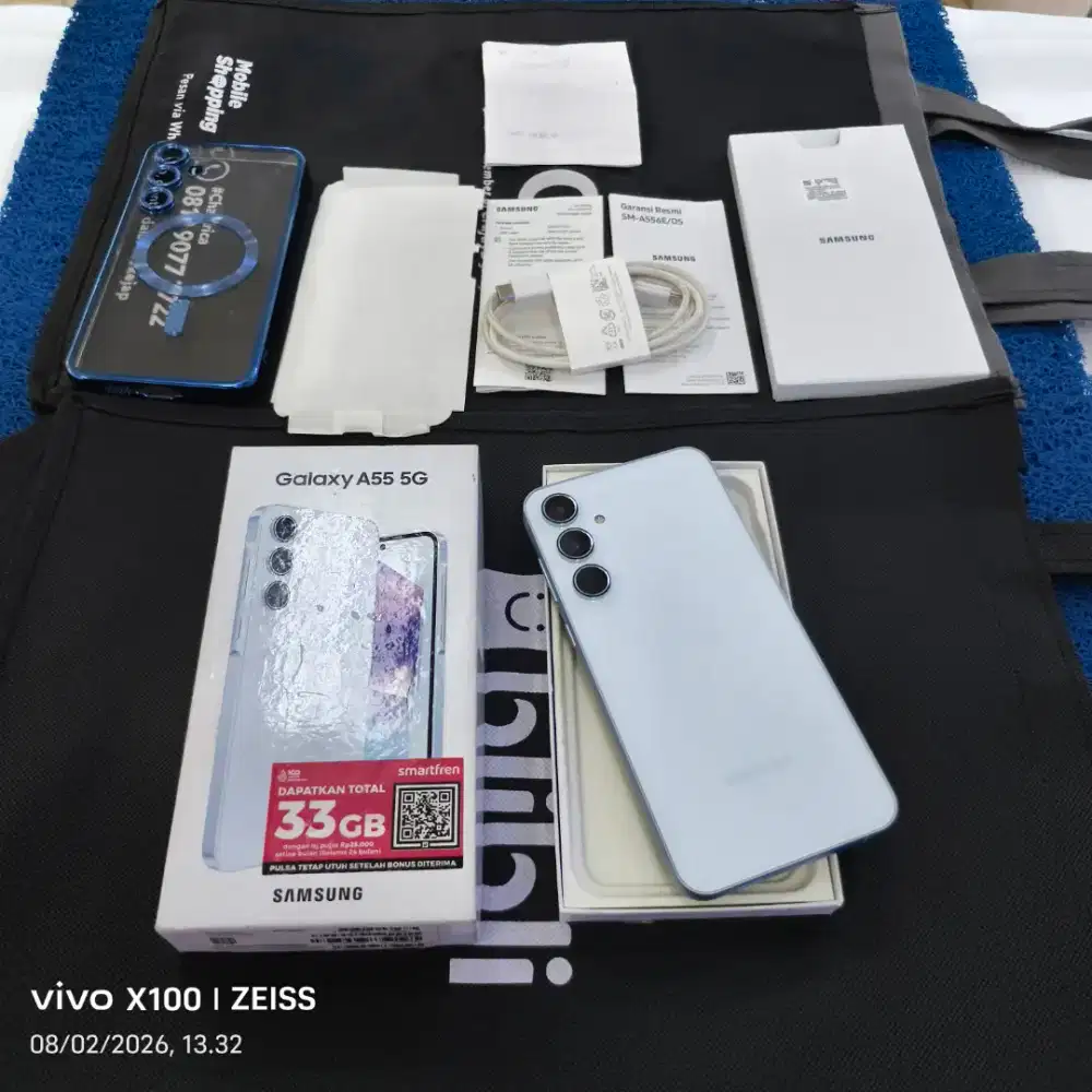 Samsung Galaxy A55 5G 8/256gb 99% like new Ex Grs resmi sein