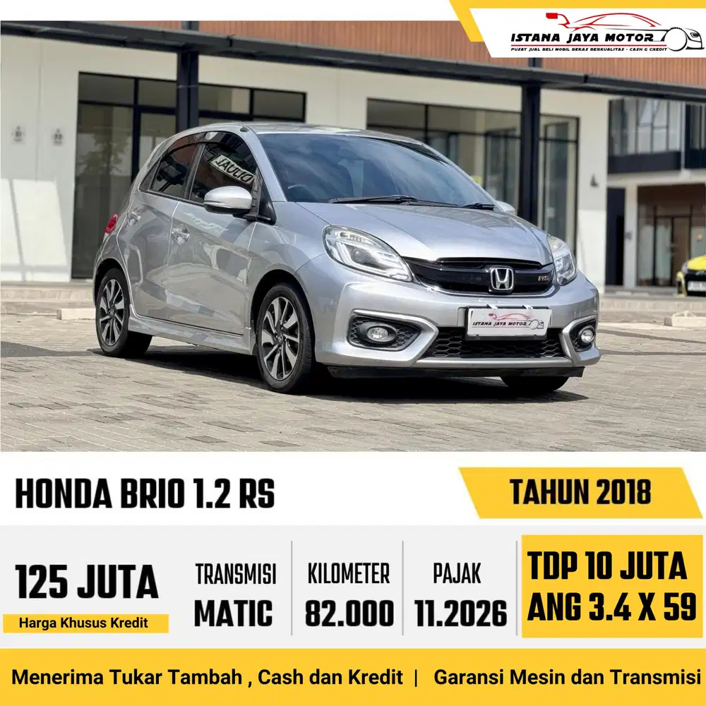 HONDA BRIO 1.2 RS 2018