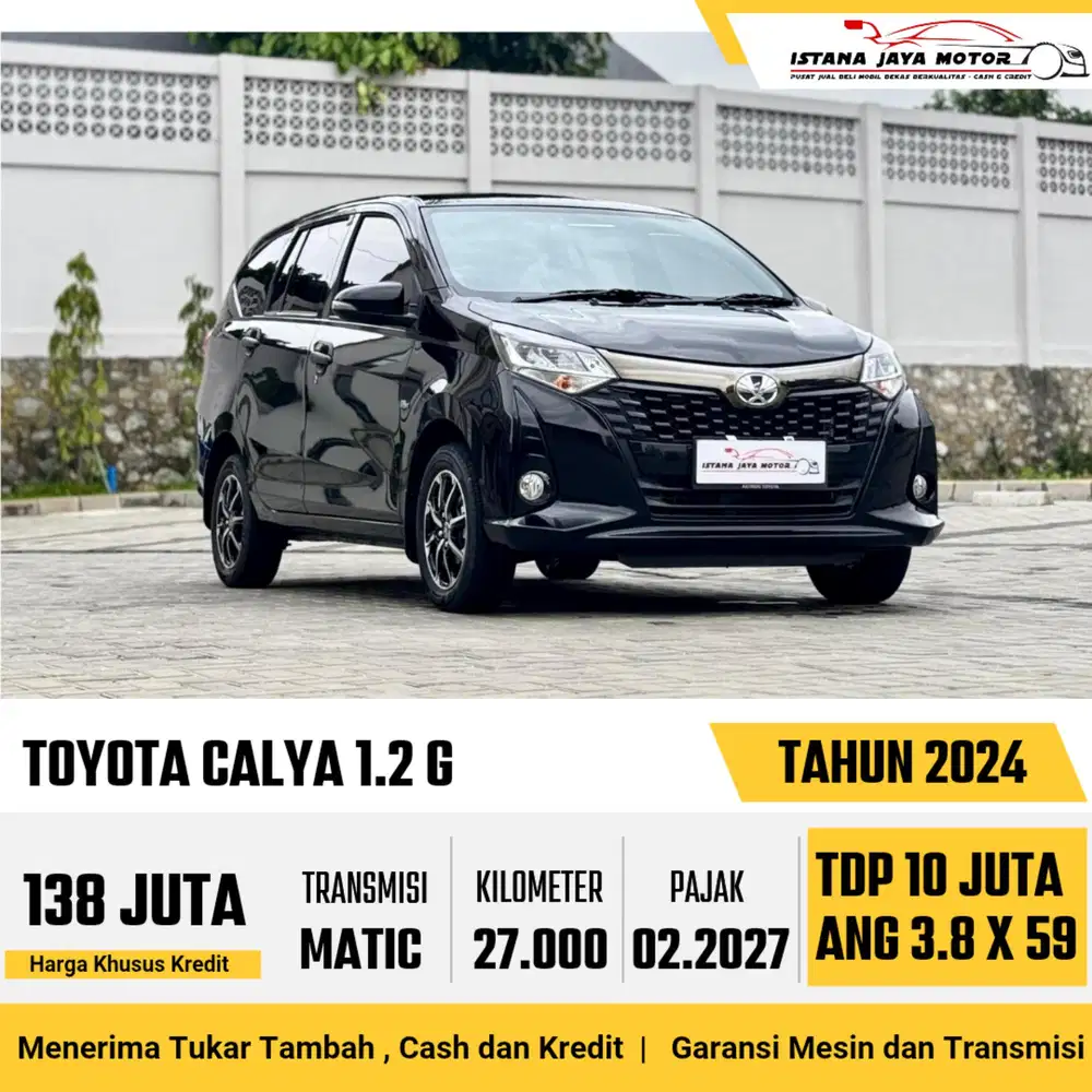 TOYOTA CALYA 1.2 G 2024