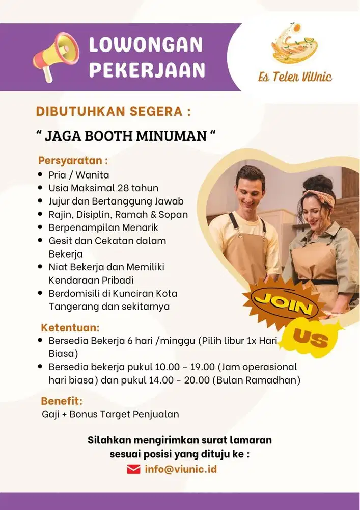 Jaga Booth Minuman