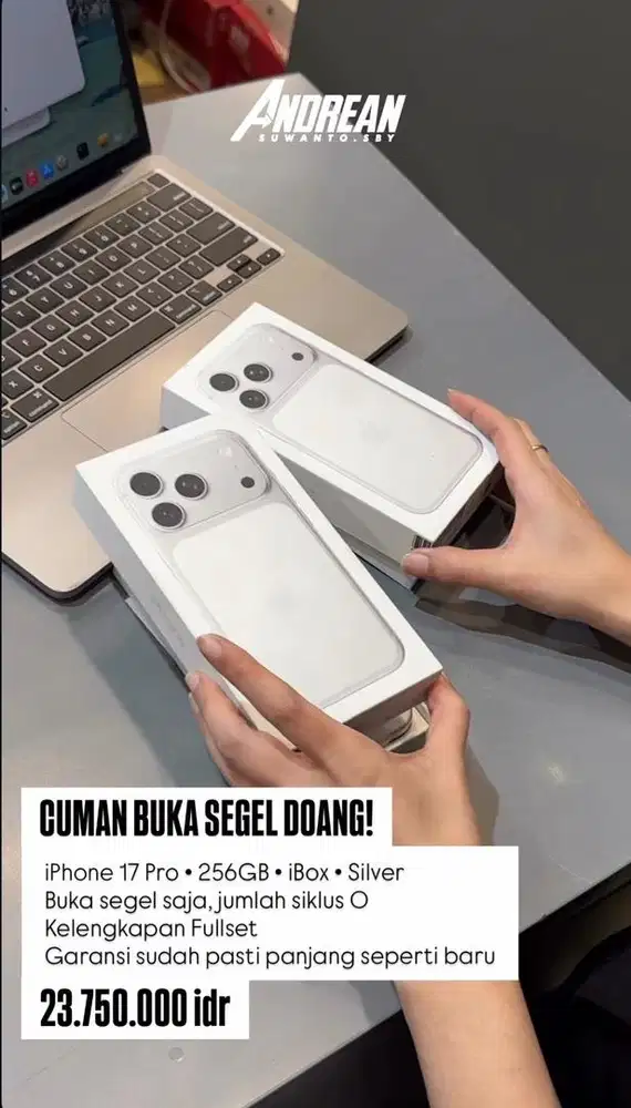 Iphone 17 pro 256 ibox silver