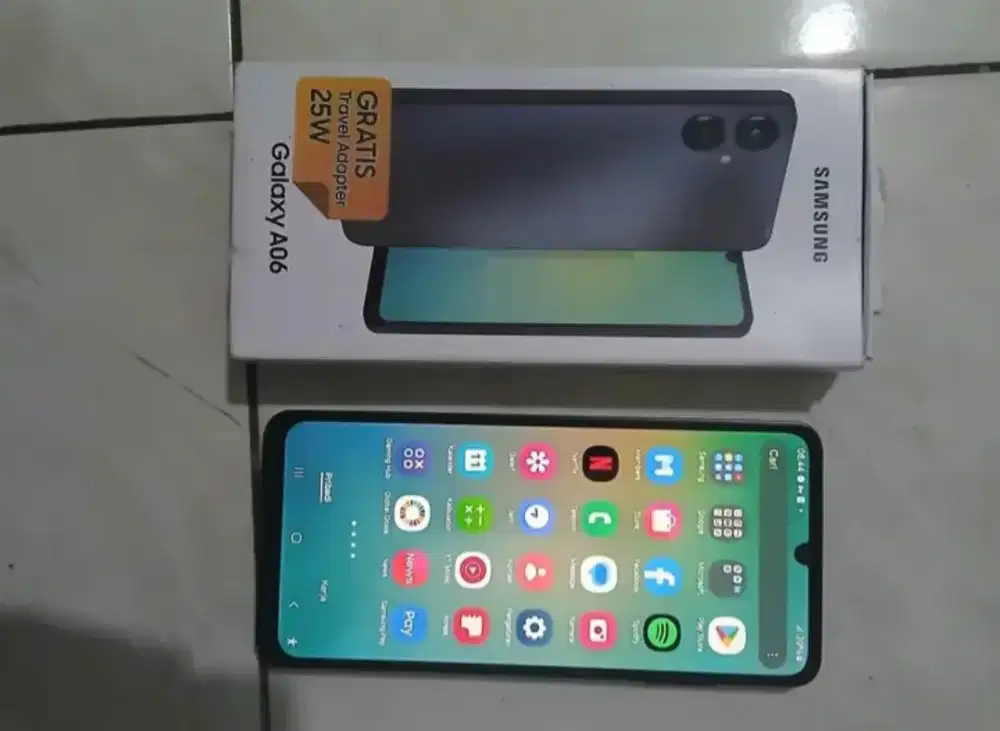 Jual/TT Samsung A06 6/128 Fullset