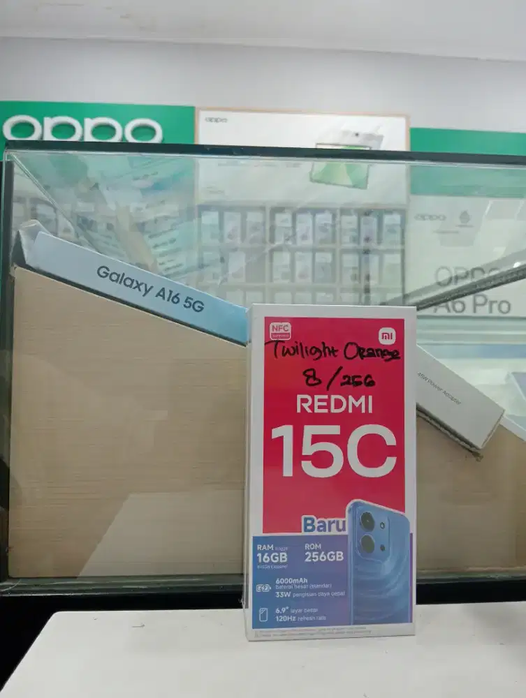 REDMI 15C 8/256 NEW MURAH QR GADGET