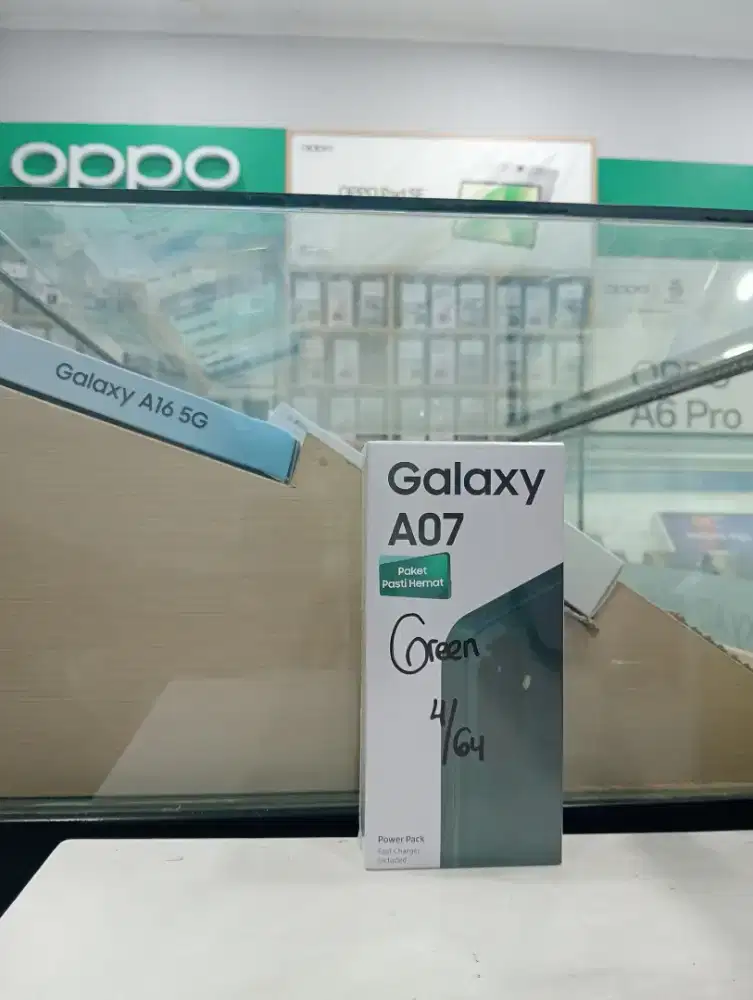 SAMSUNG A07 4/64 15W NEW MURAH QR GADGET