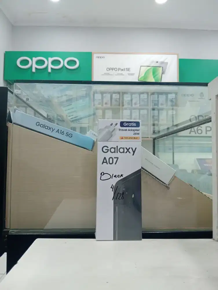 SAMSUNG A07 4/128 NEW MURAH QR GADGET