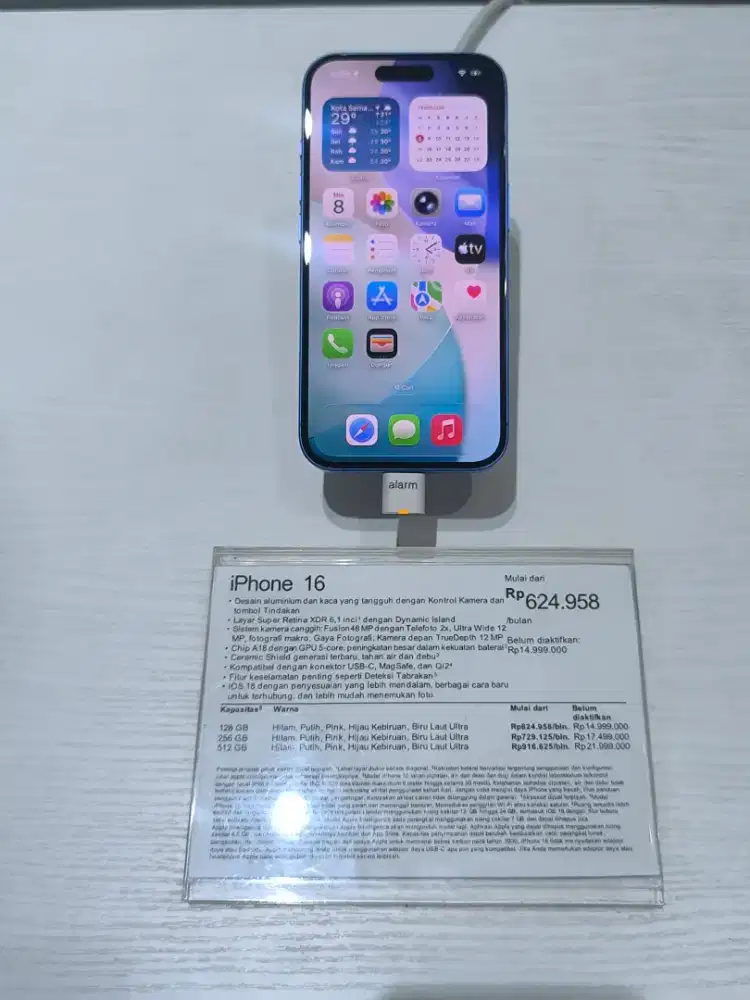 IPHONE 16 CASHBACK 1JT CICILAN 0% BY KREDIVO PROSES CEPAT TANPA RIBET