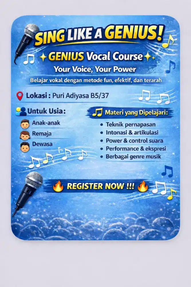 Genius Vocal Course