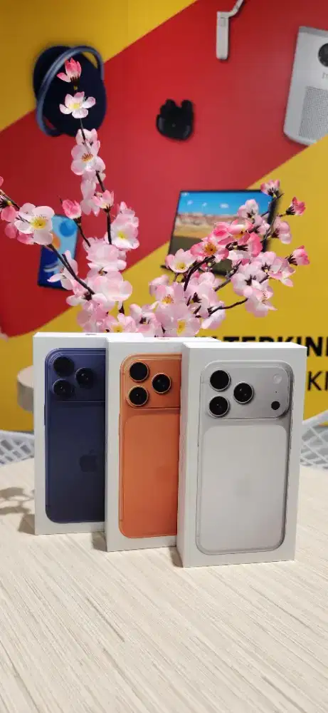 Ready iPhone 17 Pro 256GB Garansi iBox Cashback 1jt