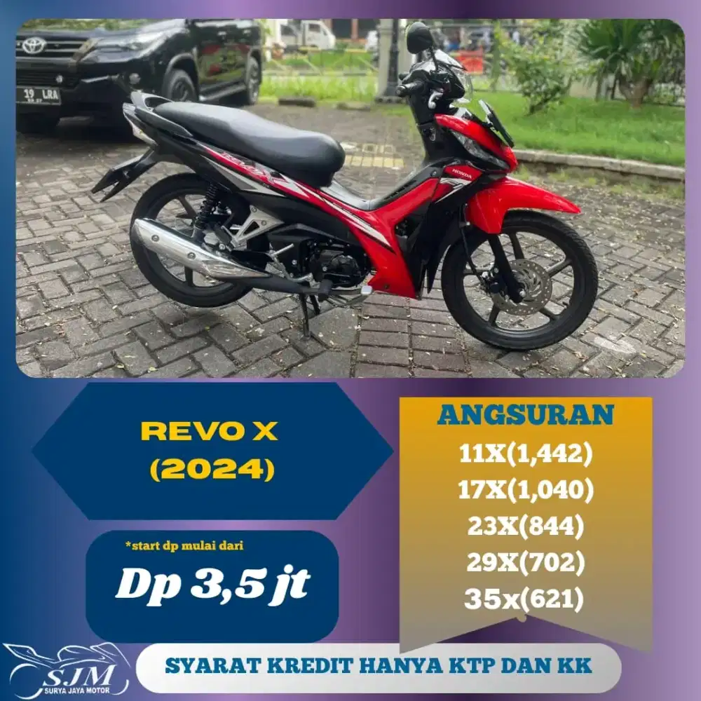 HONDA REVO X 2024 SIAP PAKAI