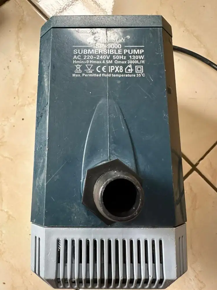 Mesin pompa aquarium