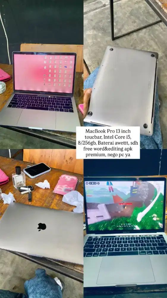 Macbook pro toucbar (jual santai)
