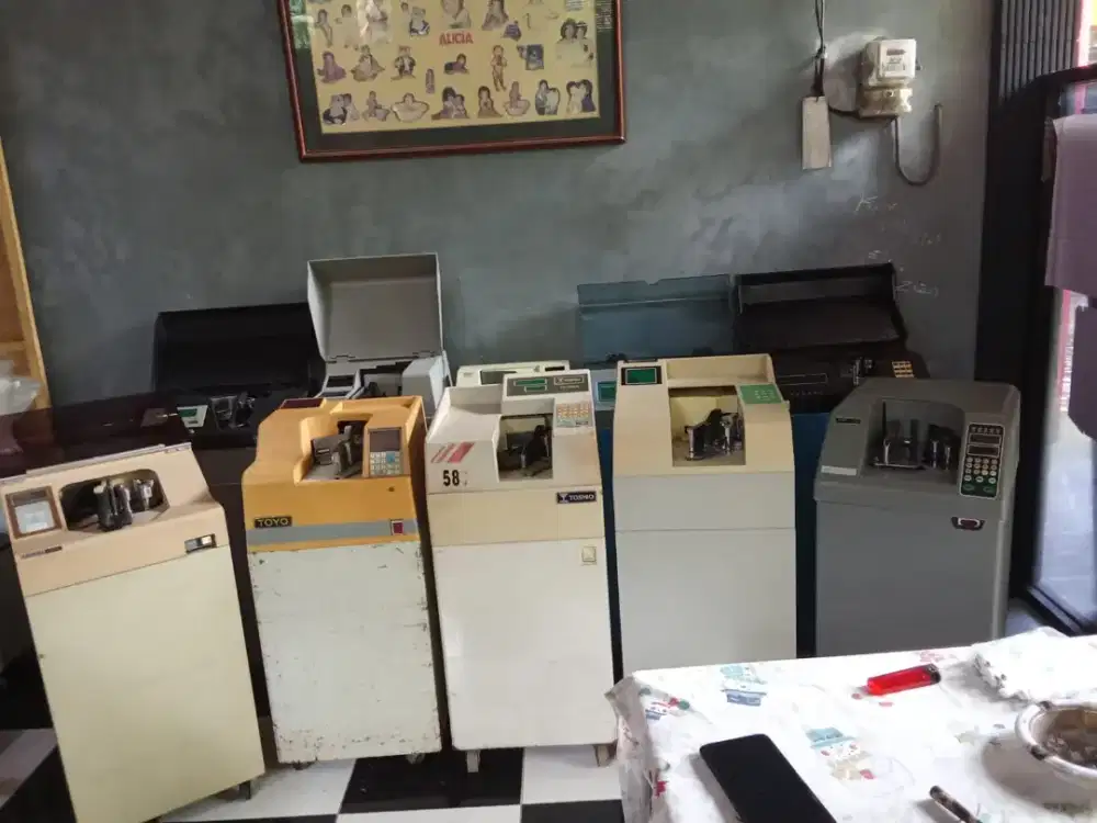 DIJUAL BORONGAN MESIN HITUNG UANG