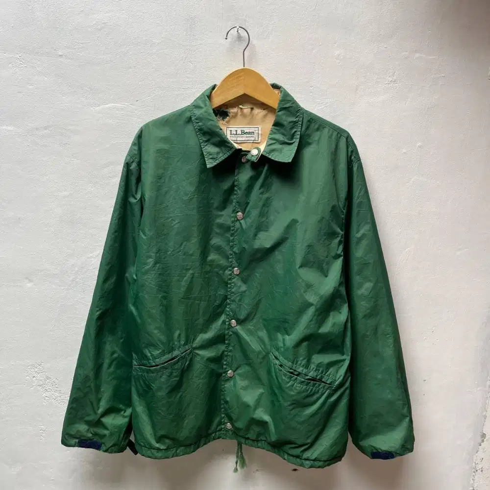 COACH JACKET l.l.bean WINDBREAKER 90'S LINED JAKET ORIGINAL