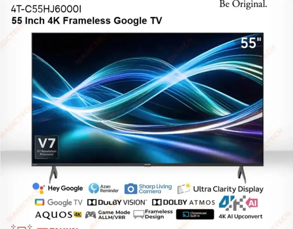 Ready Google TV dari Sharp promo Cashback n Cicilan di Atlanta Mataram