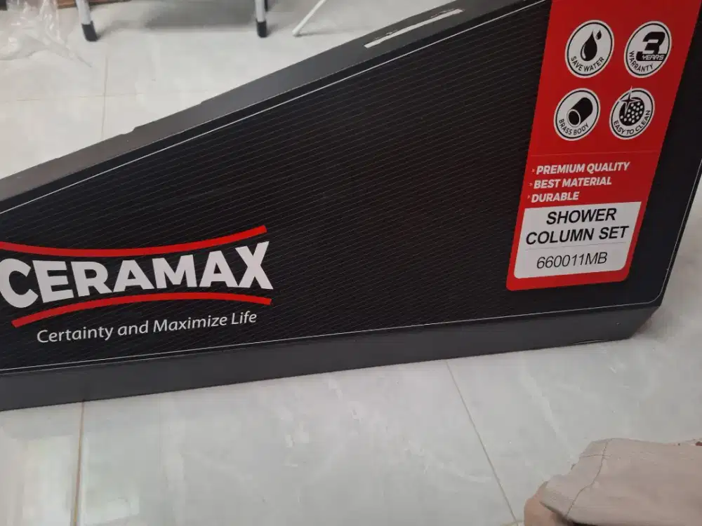 Shower baru siap pakai