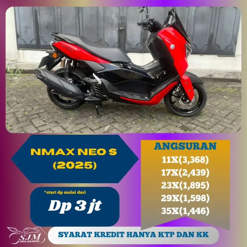 Nmax Neo S 2025 Pajak Panjang