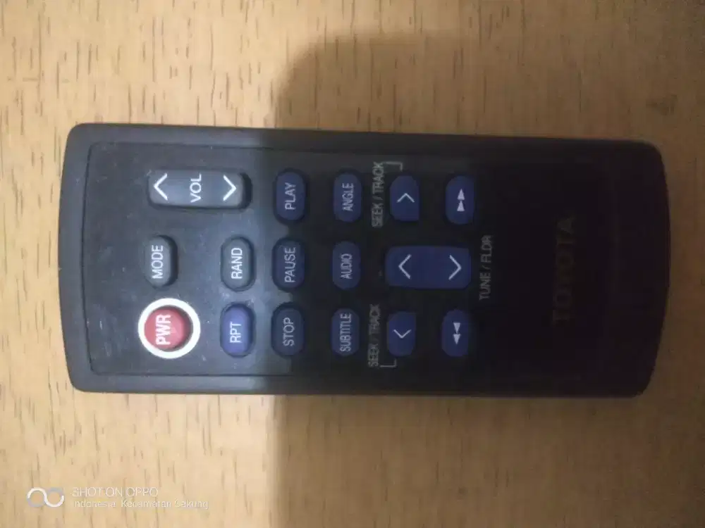 Jual remote DVD Toyota