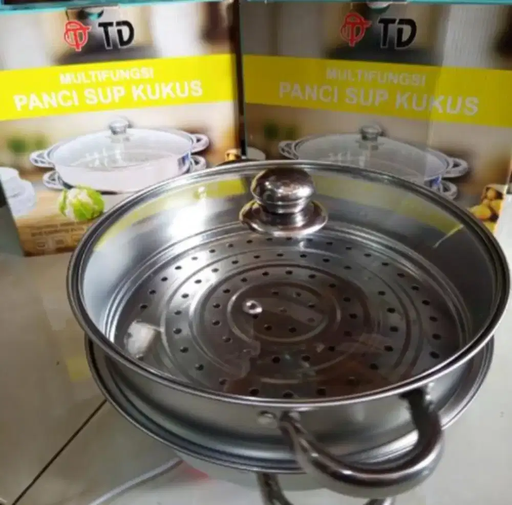 Panci kukus dinsum 2 tingkat