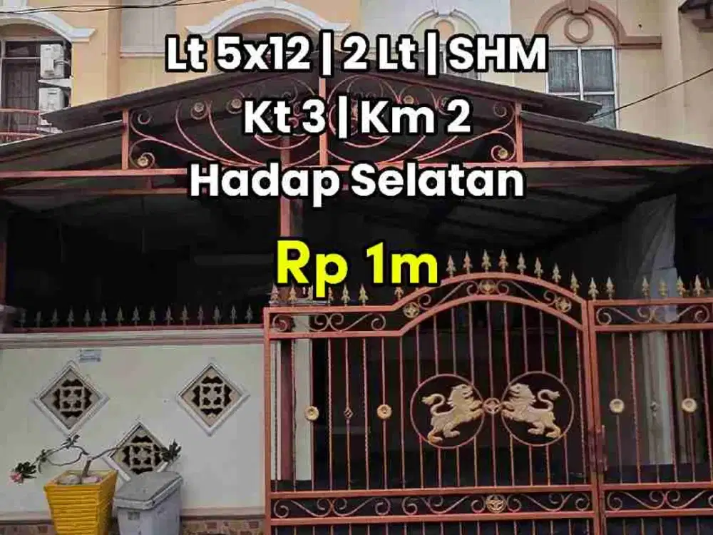 Wilson Rumah murah 2 lantai siap huni di poris paradise