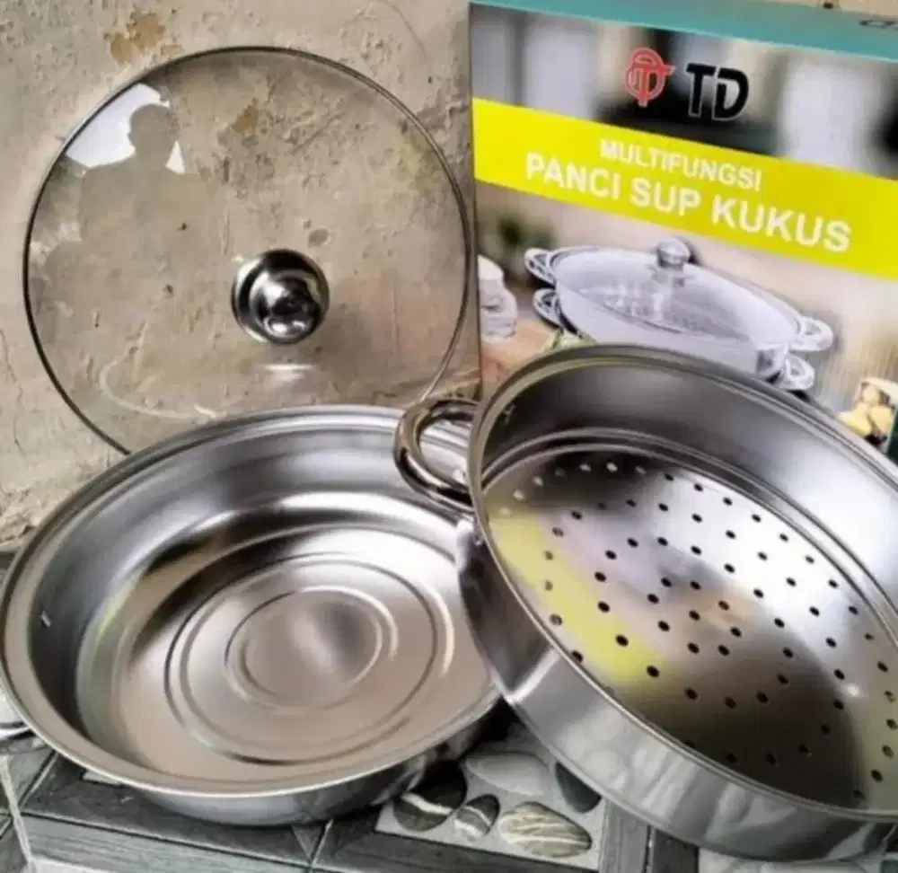 Panci kukus dinsum stainless