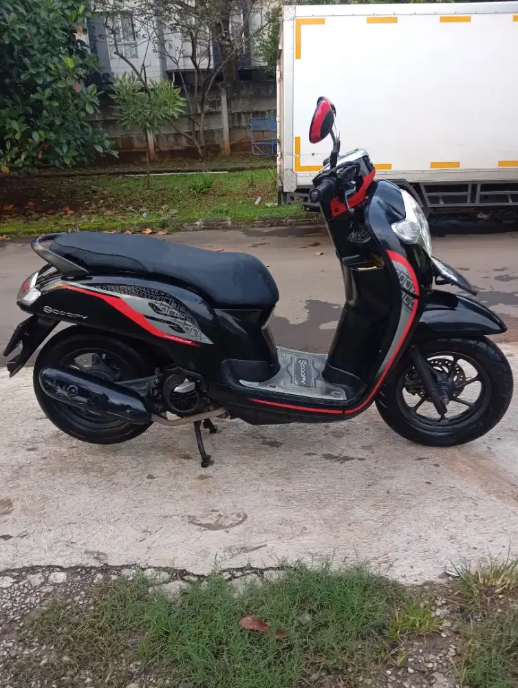 Honda Scoopy donat 2020 fulori pajak panjang mesin super alus