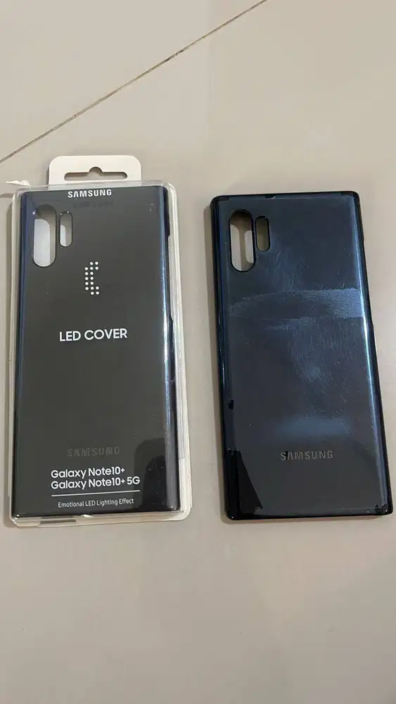 JUAL LED COVER SAMSUNG GALAXY NOTE 10+ ORIGINAL