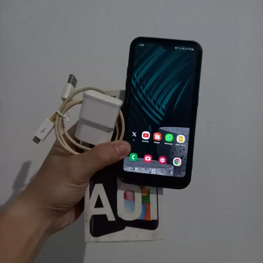 Samsung Galaxy A01 | Full Original Belum Pernah Service Mint Condition
