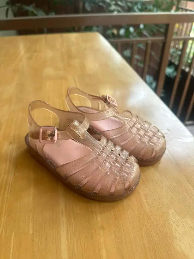 Melissa shoes anak pink Original!