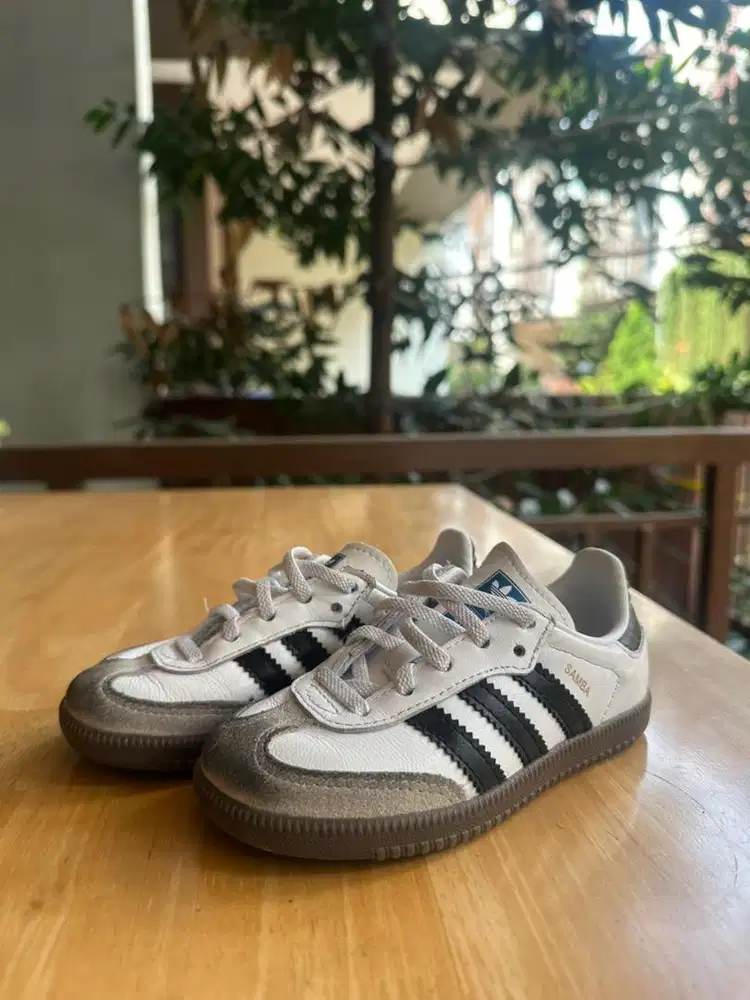 Adidas samba kids white original!