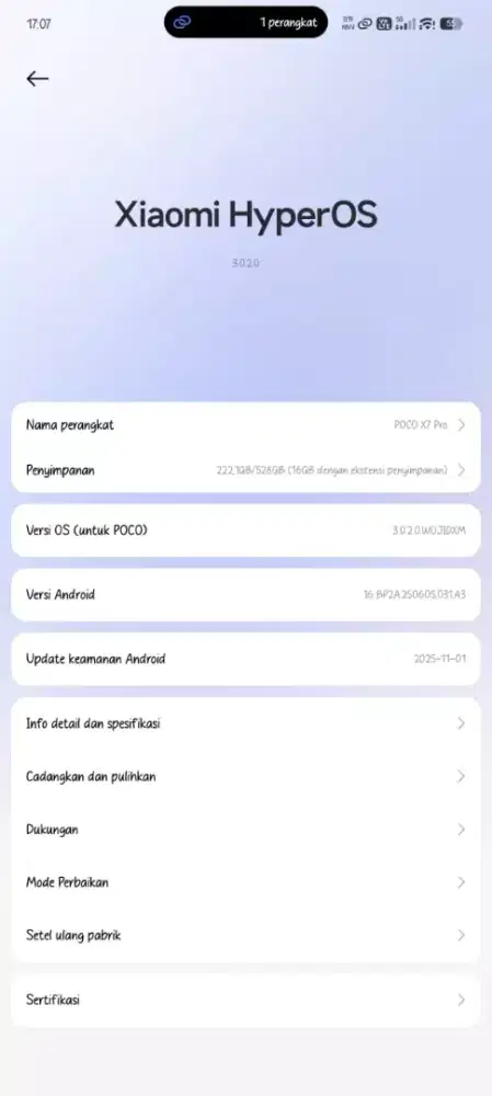 Di jualHp pocox7 pro 5G